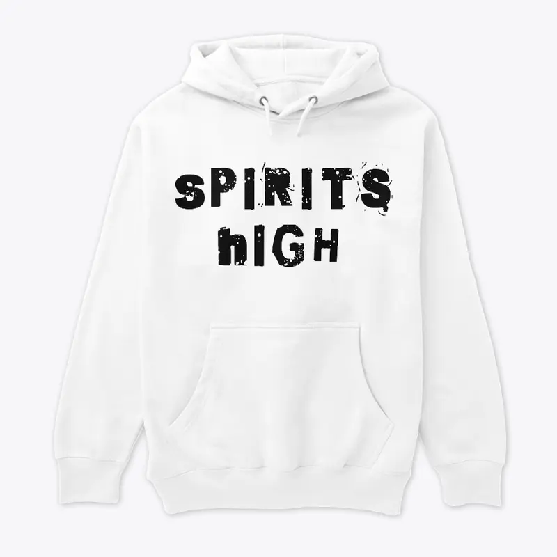 Premium white hoodie